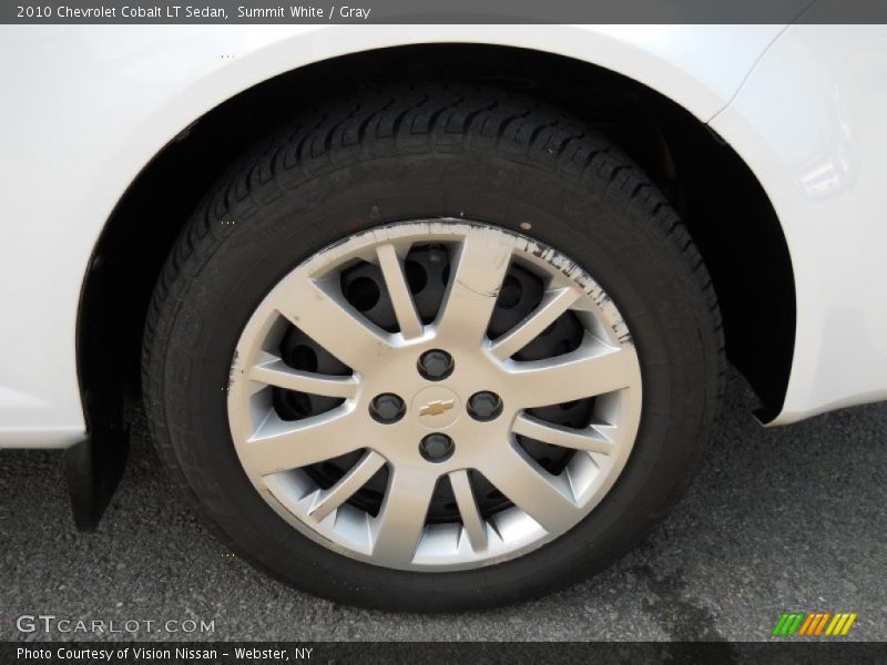 Summit White / Gray 2010 Chevrolet Cobalt LT Sedan