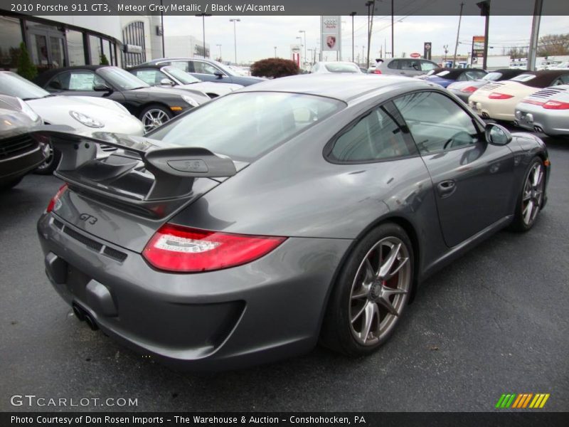 Meteor Grey Metallic / Black w/Alcantara 2010 Porsche 911 GT3