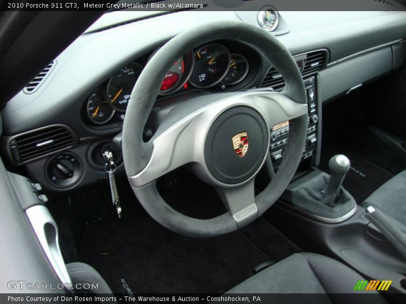 Meteor Grey Metallic / Black w/Alcantara 2010 Porsche 911 GT3