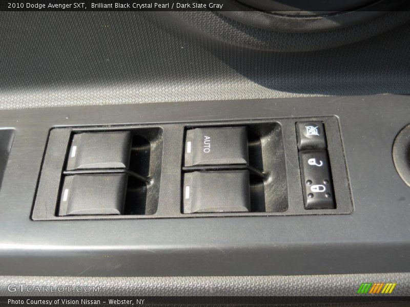 Brilliant Black Crystal Pearl / Dark Slate Gray 2010 Dodge Avenger SXT