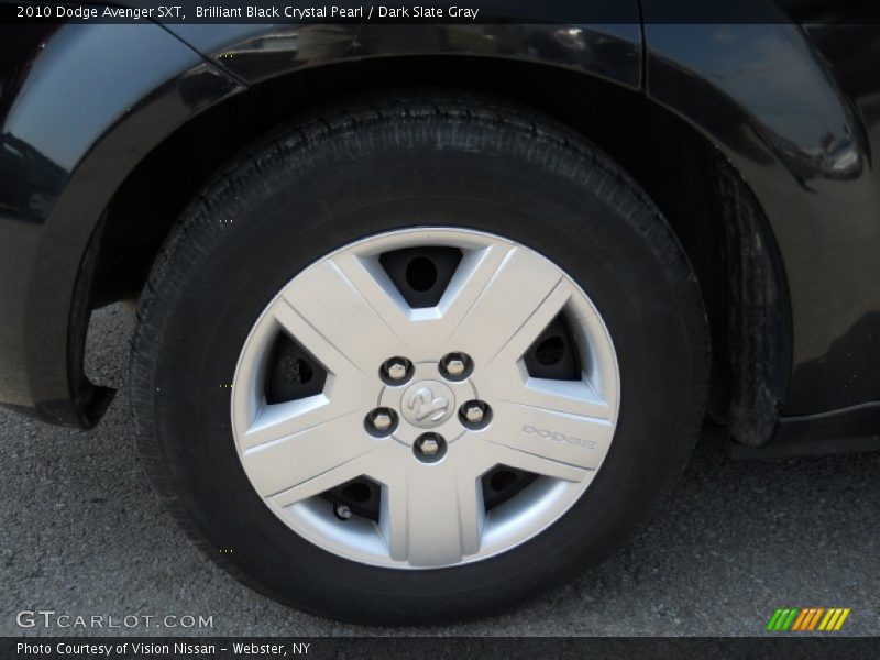 Brilliant Black Crystal Pearl / Dark Slate Gray 2010 Dodge Avenger SXT