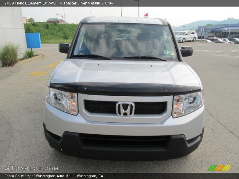Alabaster Silver Metallic / Gray 2009 Honda Element EX AWD