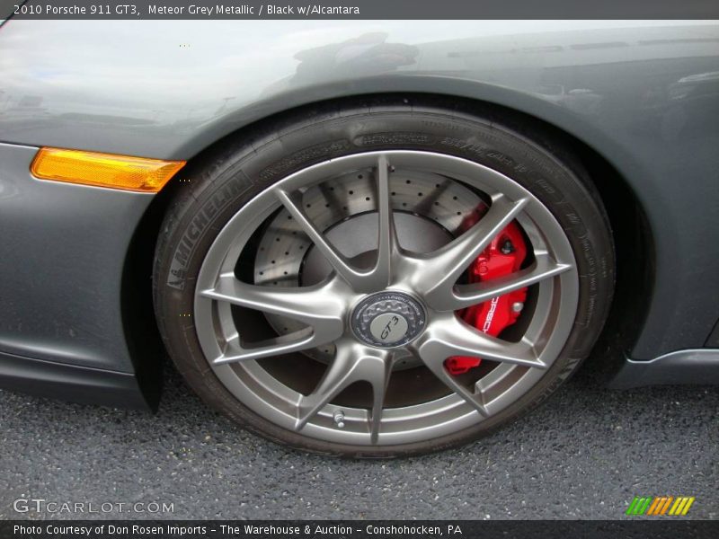 Meteor Grey Metallic / Black w/Alcantara 2010 Porsche 911 GT3