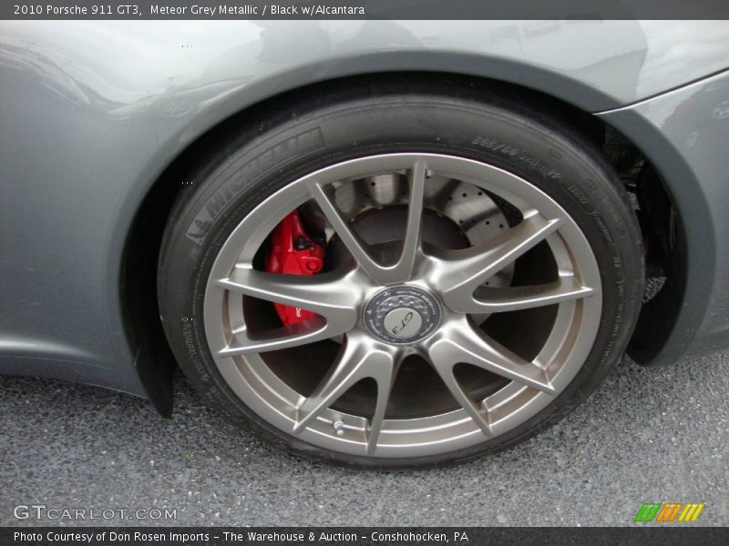 Meteor Grey Metallic / Black w/Alcantara 2010 Porsche 911 GT3