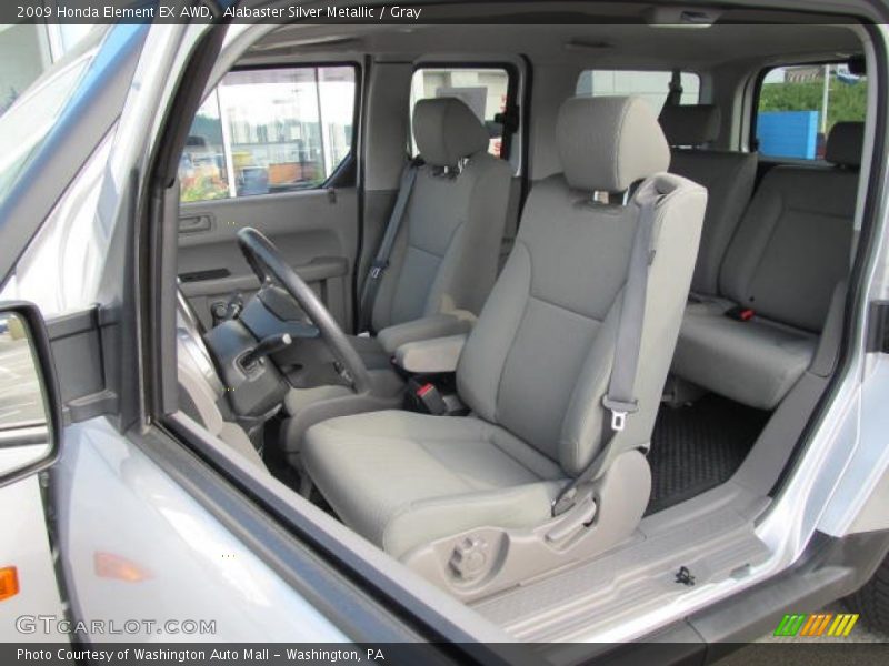  2009 Element EX AWD Gray Interior