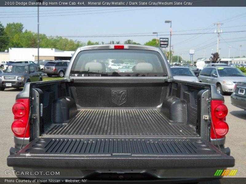 Mineral Gray Metallic / Dark Slate Gray/Medium Slate Gray 2010 Dodge Dakota Big Horn Crew Cab 4x4