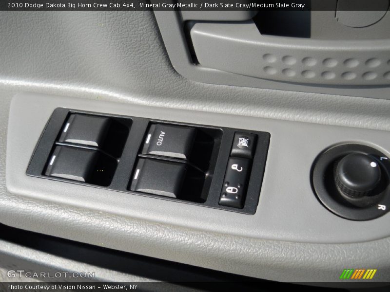 Mineral Gray Metallic / Dark Slate Gray/Medium Slate Gray 2010 Dodge Dakota Big Horn Crew Cab 4x4