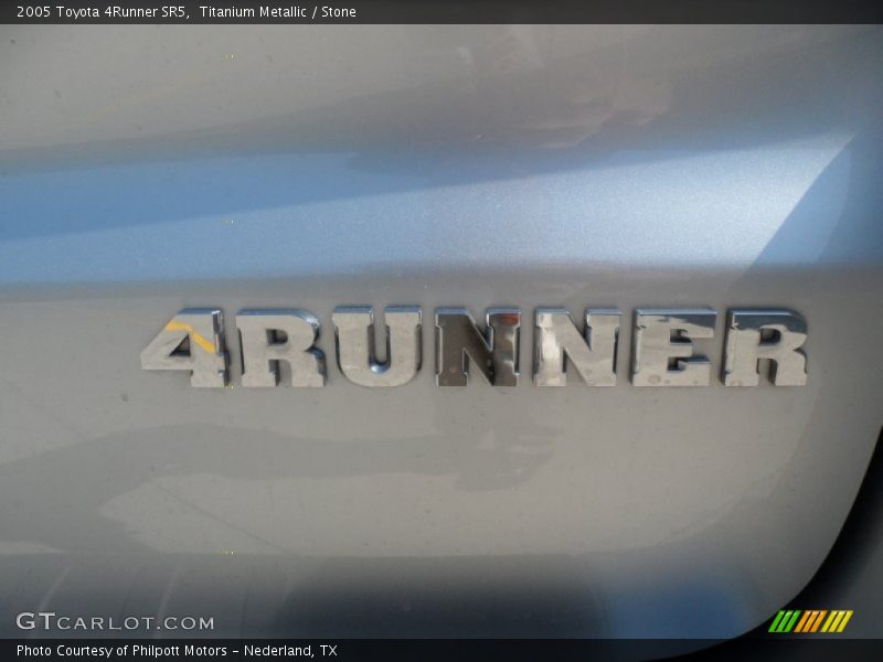 Titanium Metallic / Stone 2005 Toyota 4Runner SR5
