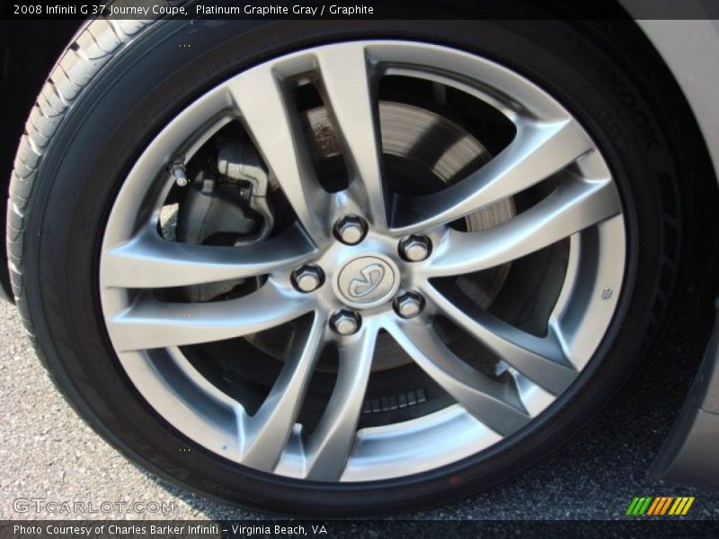  2008 G 37 Journey Coupe Wheel