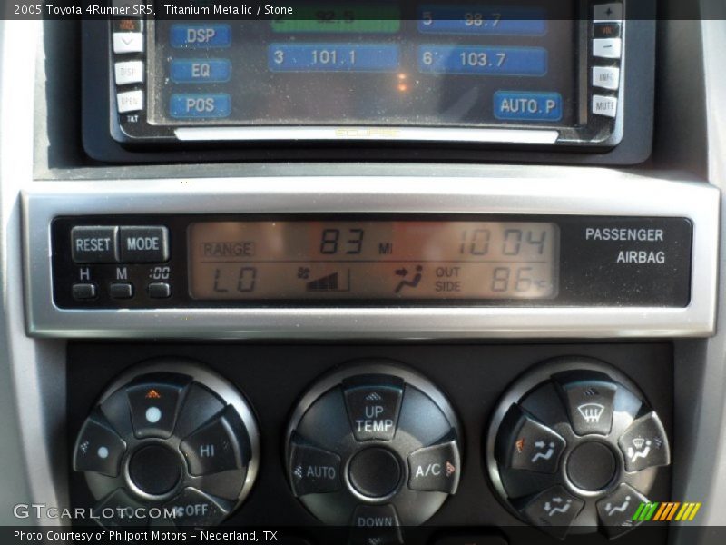 Titanium Metallic / Stone 2005 Toyota 4Runner SR5