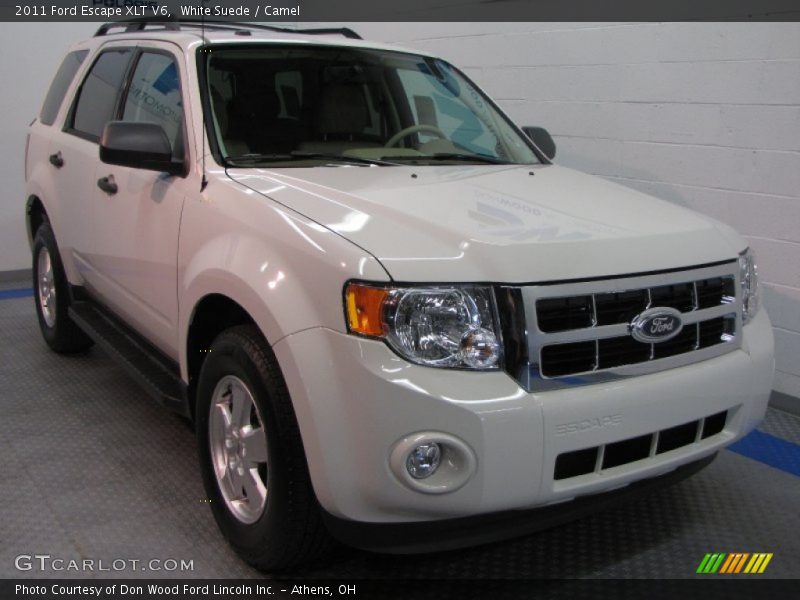 White Suede / Camel 2011 Ford Escape XLT V6
