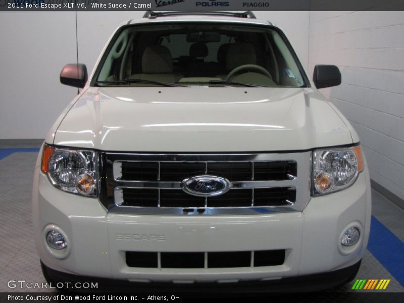 White Suede / Camel 2011 Ford Escape XLT V6