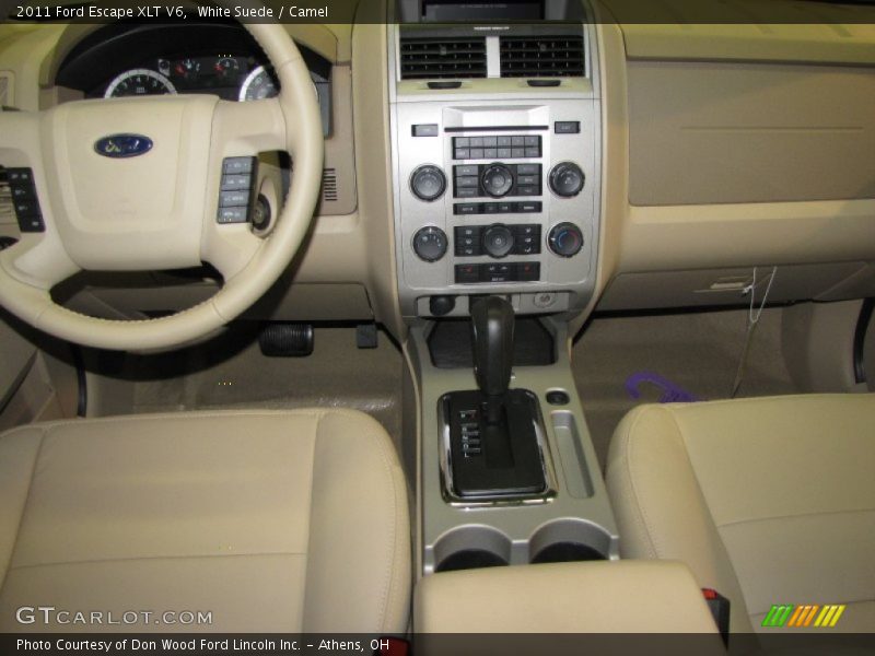 White Suede / Camel 2011 Ford Escape XLT V6