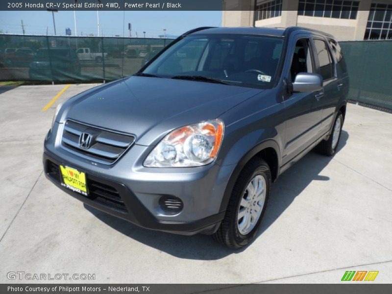 Pewter Pearl / Black 2005 Honda CR-V Special Edition 4WD