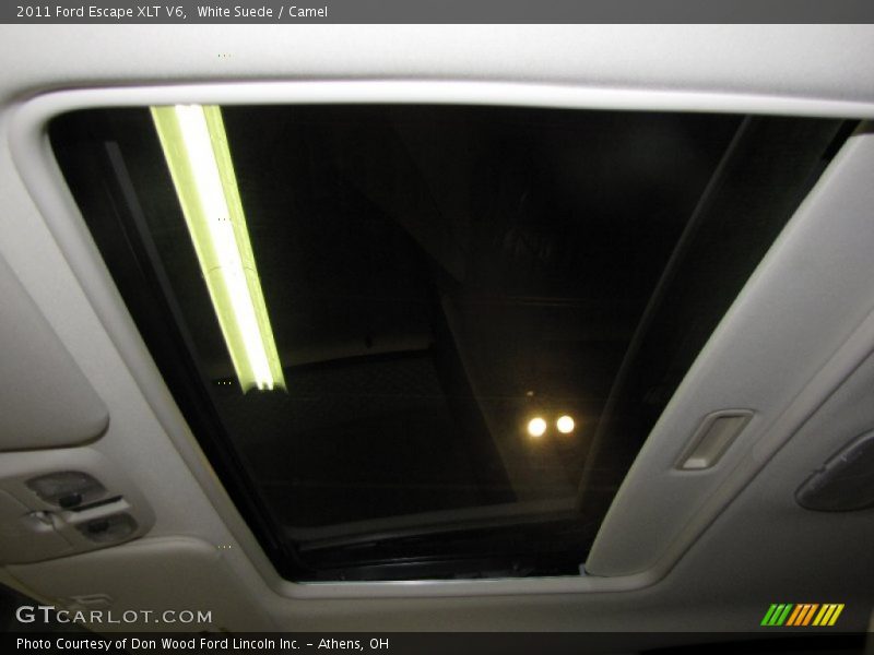 White Suede / Camel 2011 Ford Escape XLT V6