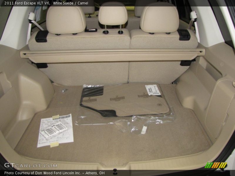 White Suede / Camel 2011 Ford Escape XLT V6