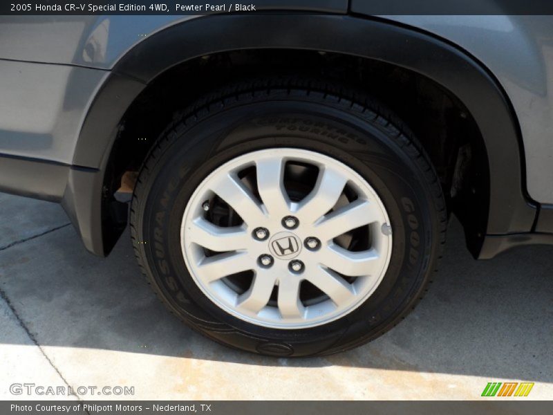 Pewter Pearl / Black 2005 Honda CR-V Special Edition 4WD