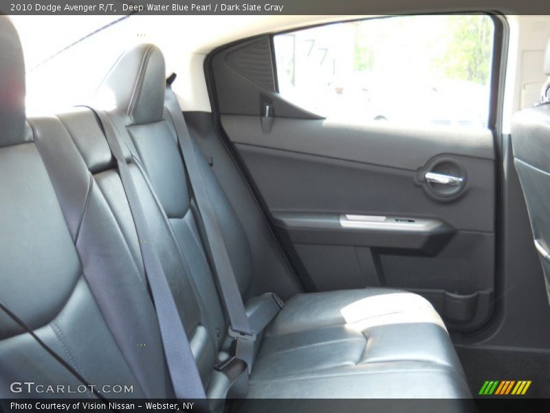 Deep Water Blue Pearl / Dark Slate Gray 2010 Dodge Avenger R/T