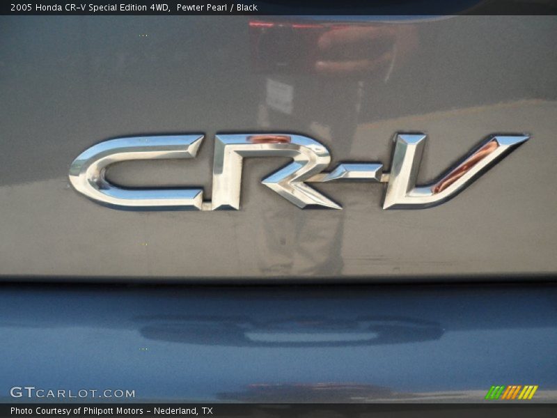 Pewter Pearl / Black 2005 Honda CR-V Special Edition 4WD