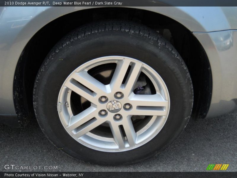 Deep Water Blue Pearl / Dark Slate Gray 2010 Dodge Avenger R/T