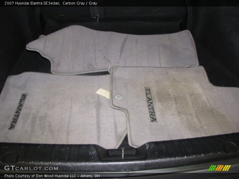 Carbon Gray / Gray 2007 Hyundai Elantra SE Sedan