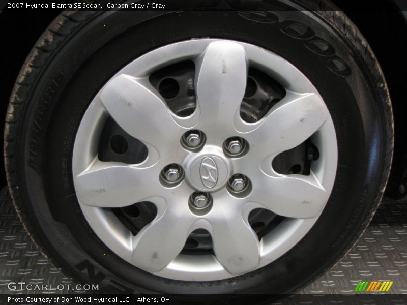 Carbon Gray / Gray 2007 Hyundai Elantra SE Sedan