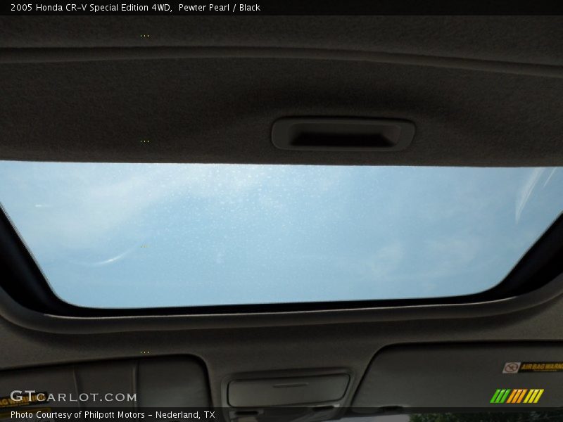 Pewter Pearl / Black 2005 Honda CR-V Special Edition 4WD