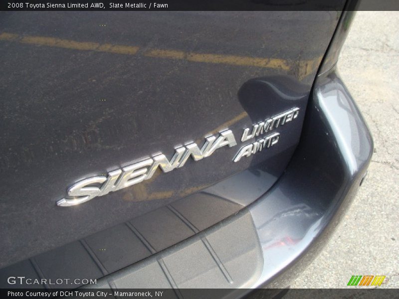 Slate Metallic / Fawn 2008 Toyota Sienna Limited AWD