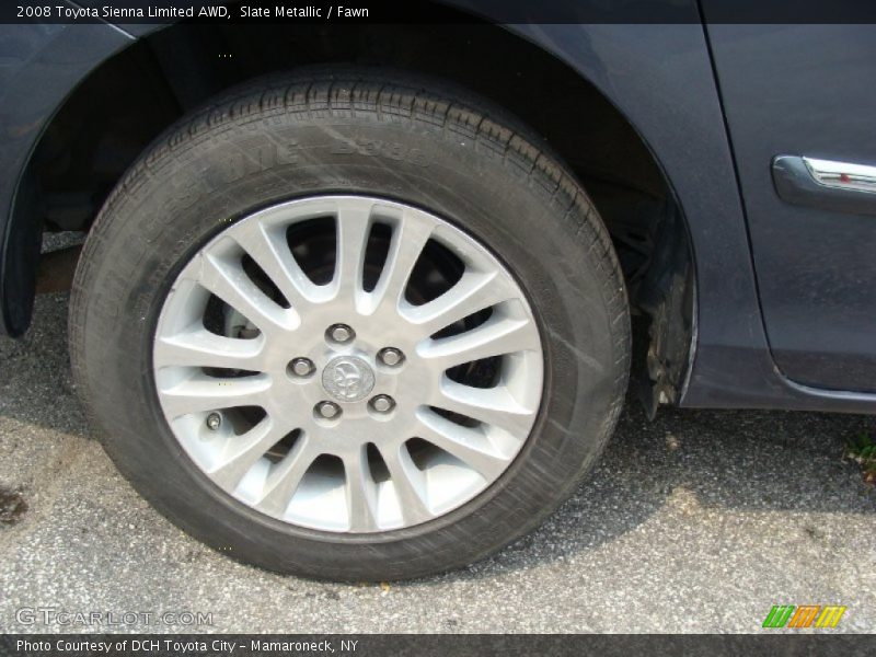 Slate Metallic / Fawn 2008 Toyota Sienna Limited AWD