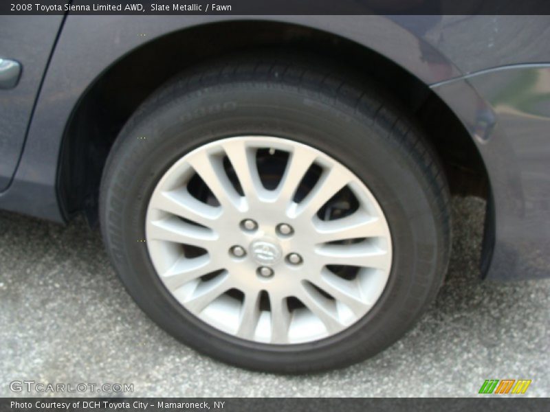 Slate Metallic / Fawn 2008 Toyota Sienna Limited AWD
