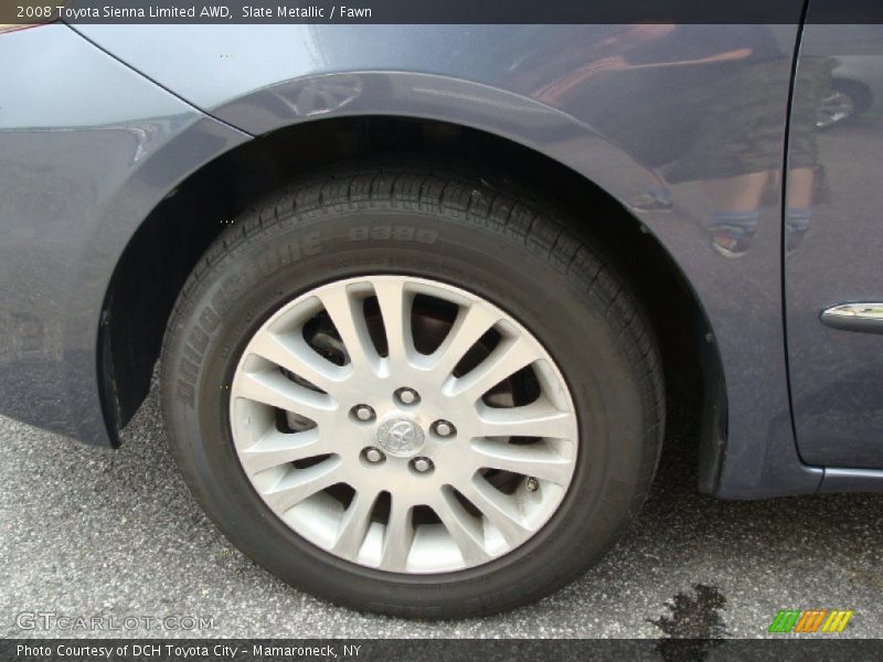 Slate Metallic / Fawn 2008 Toyota Sienna Limited AWD