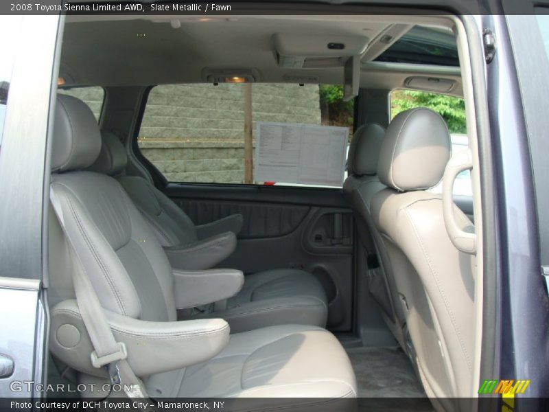 Slate Metallic / Fawn 2008 Toyota Sienna Limited AWD
