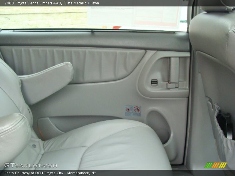 Slate Metallic / Fawn 2008 Toyota Sienna Limited AWD