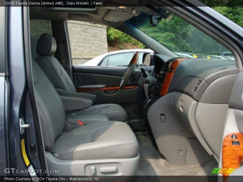 Slate Metallic / Fawn 2008 Toyota Sienna Limited AWD