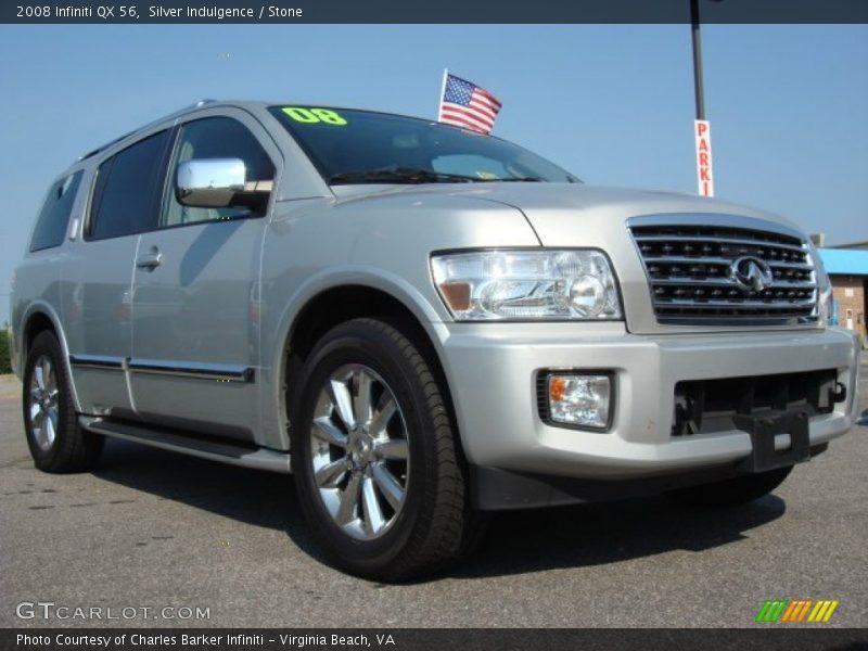 Silver Indulgence / Stone 2008 Infiniti QX 56