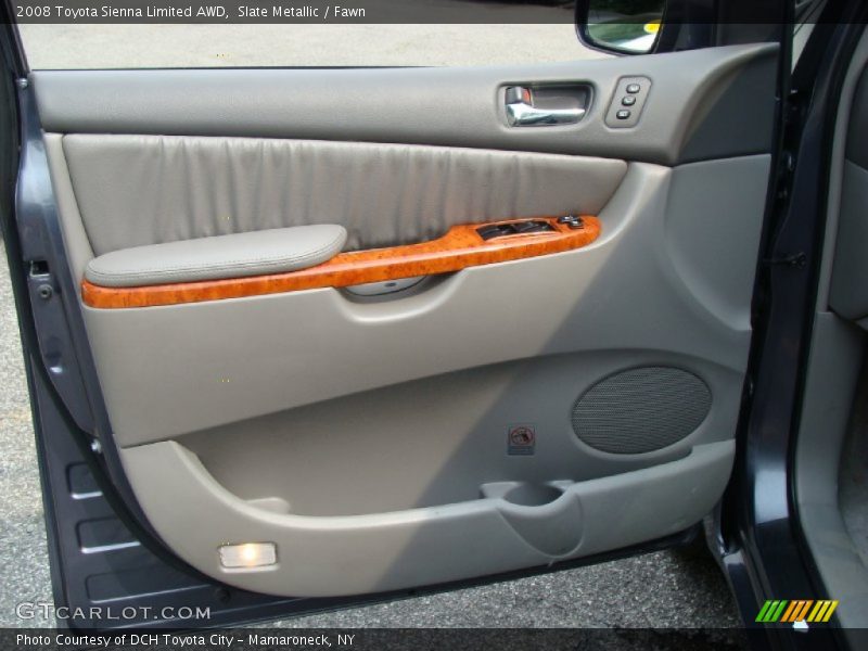 Slate Metallic / Fawn 2008 Toyota Sienna Limited AWD