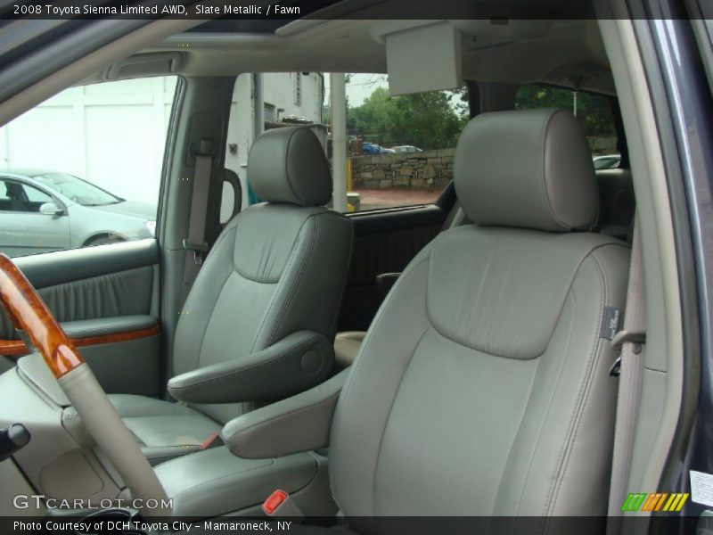Slate Metallic / Fawn 2008 Toyota Sienna Limited AWD
