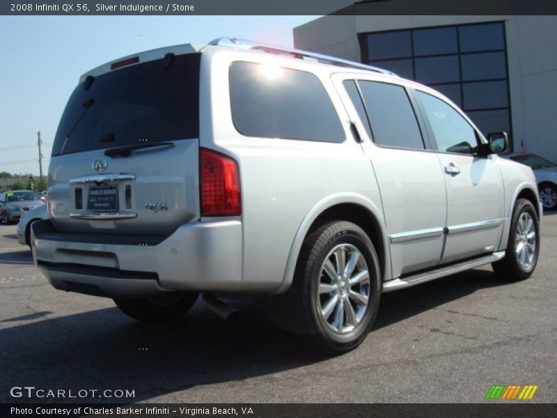 Silver Indulgence / Stone 2008 Infiniti QX 56