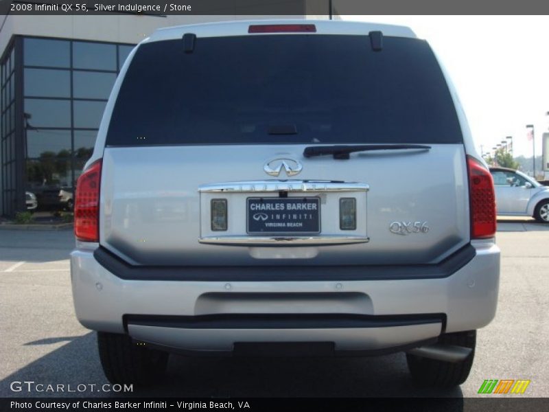 Silver Indulgence / Stone 2008 Infiniti QX 56