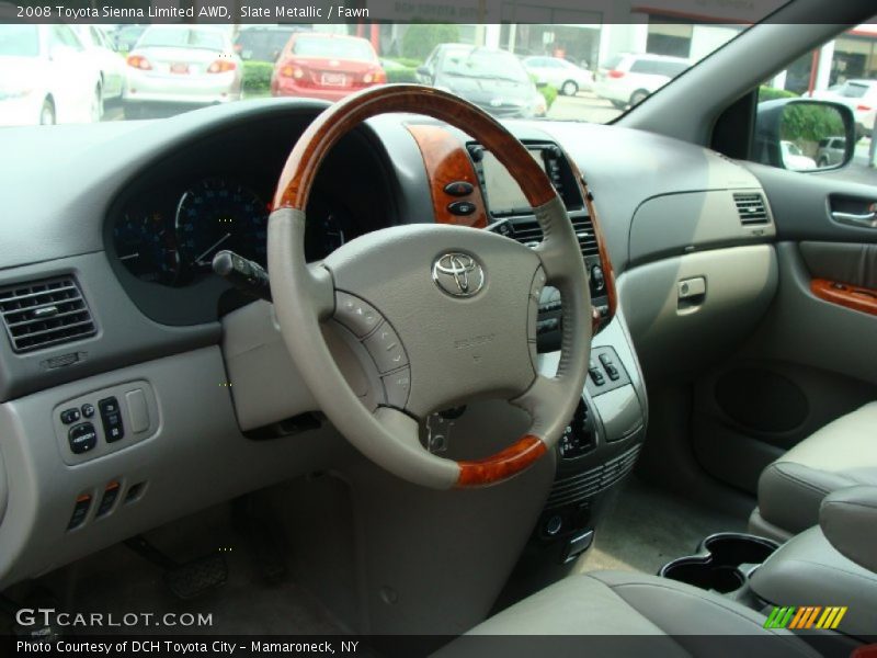 Slate Metallic / Fawn 2008 Toyota Sienna Limited AWD