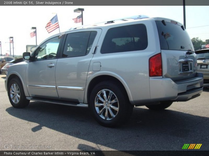 Silver Indulgence / Stone 2008 Infiniti QX 56