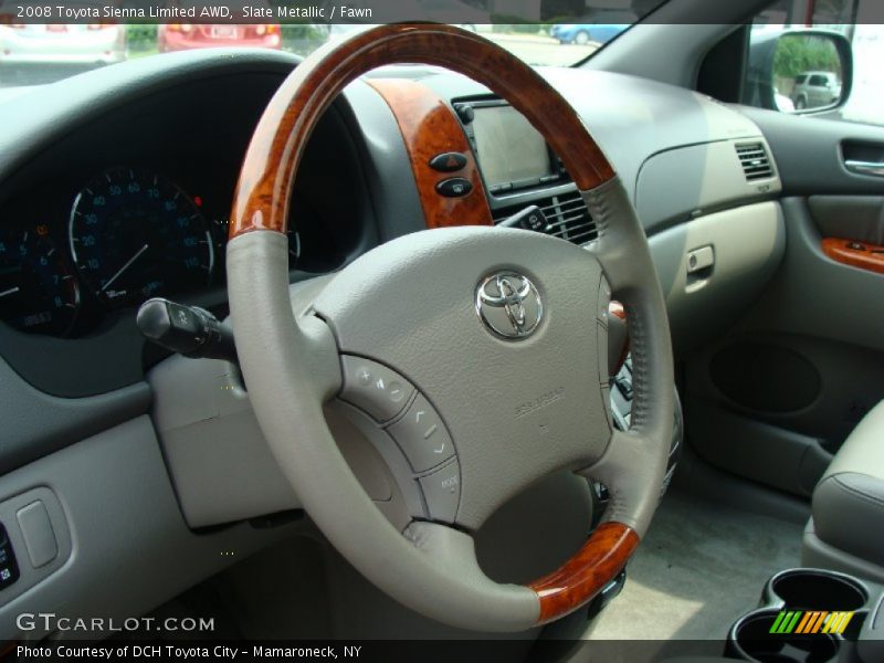 Slate Metallic / Fawn 2008 Toyota Sienna Limited AWD