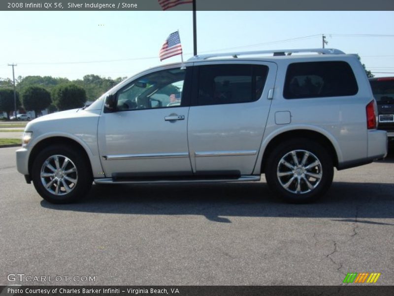 Silver Indulgence / Stone 2008 Infiniti QX 56