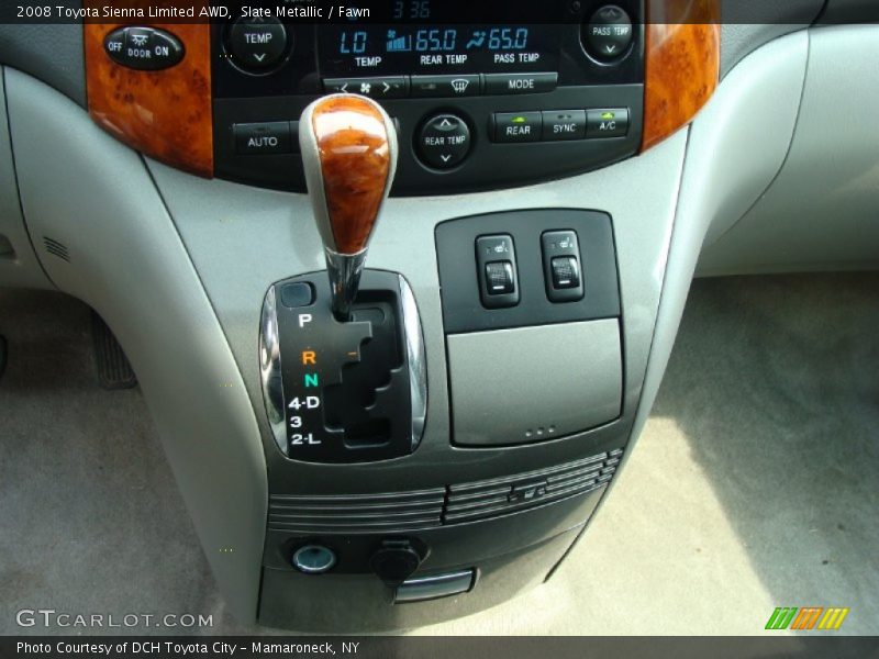 Slate Metallic / Fawn 2008 Toyota Sienna Limited AWD