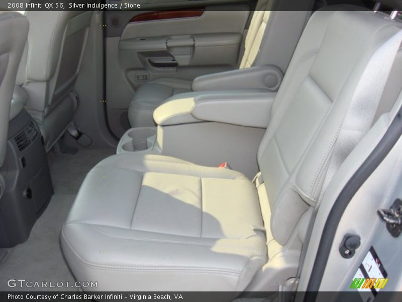  2008 QX 56 Stone Interior