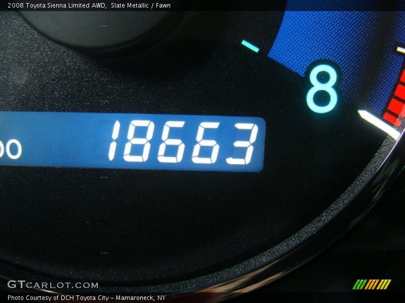 Slate Metallic / Fawn 2008 Toyota Sienna Limited AWD