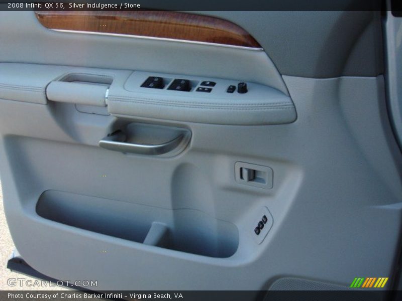 Silver Indulgence / Stone 2008 Infiniti QX 56