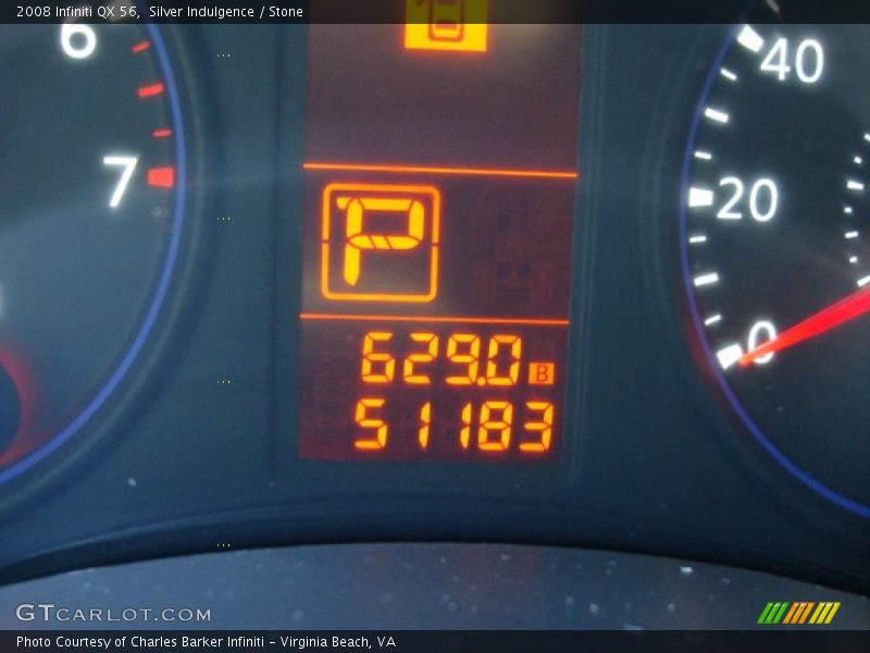 Silver Indulgence / Stone 2008 Infiniti QX 56