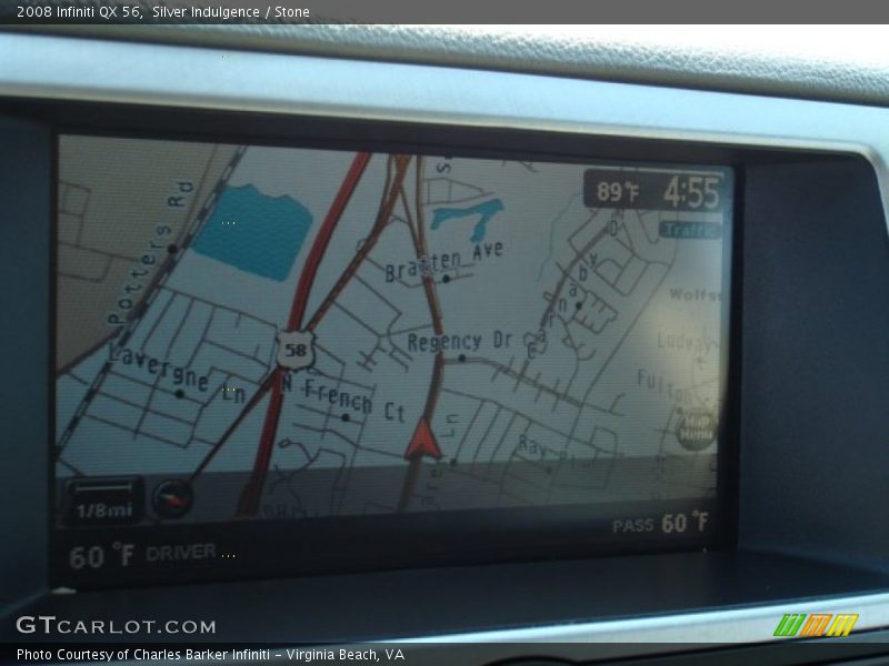 Silver Indulgence / Stone 2008 Infiniti QX 56