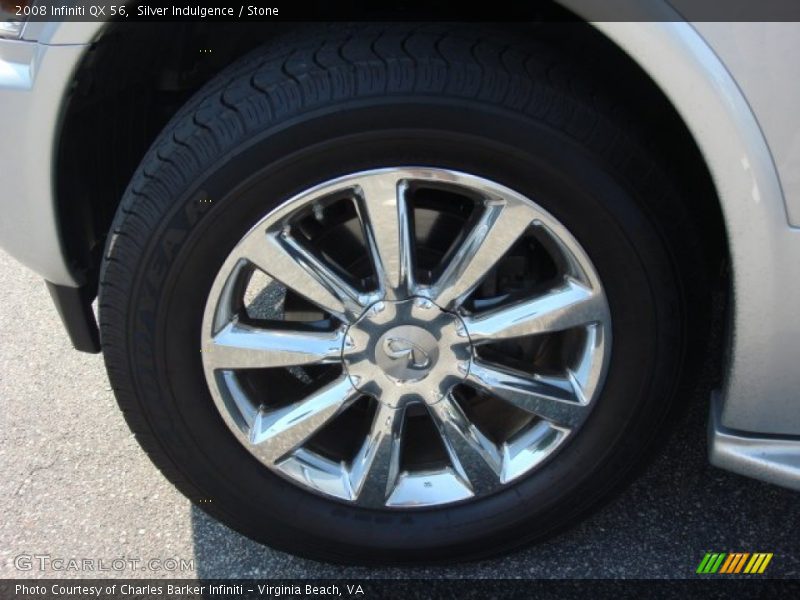 Silver Indulgence / Stone 2008 Infiniti QX 56